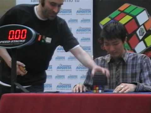 Zaragoza Open 2010 Final-Shotaro Makisumi avg of 5: 12.73 seconds