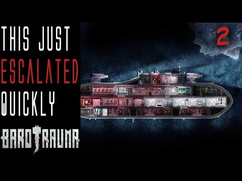 Barotrauma Gameplay Overview/Walkthrough | Submarine Sim (PC Game) Ep 2
