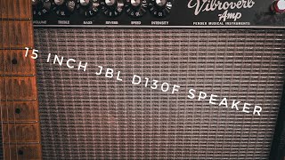 Video thumbnail for Fender Vibroverb 1x15 with Jbl D130f Speaker by TonsOf Tonez