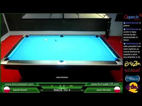 HANDICAP STANDARD Goodbelts & Continental - Formuła B135 -  Gabriel Muzolf vs Jakub Michałek 1/4