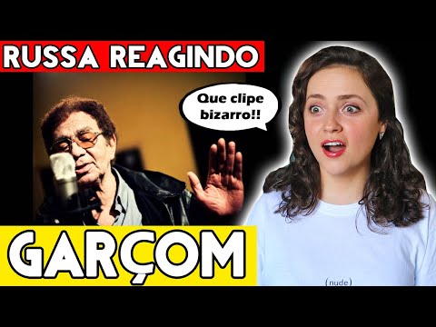 GRINGA RUSSA REAGINDO REGINALDO ROSSI - GARÇOM 😦😂 - ÉPICO!!!