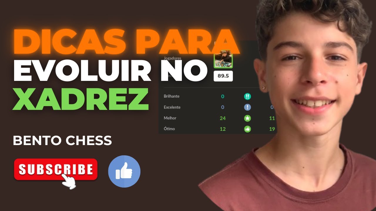 Como evoluir no Xadrez ft. Bento Chess