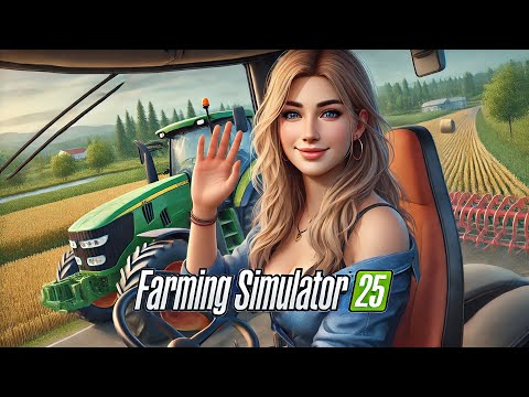 Exploring Farming Simulator 25 🚜 Starting the Adventure on the Riverbend Springs Map!