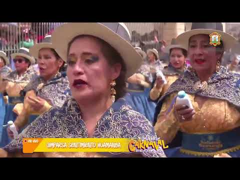 Comparsa Sentimiento Huamanga - Lunes de Carnaval Ayacuchano 2026