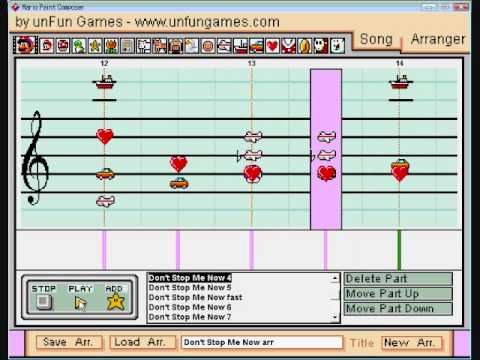 Mario Paint Composer - Don't Stop Me Now - Queen