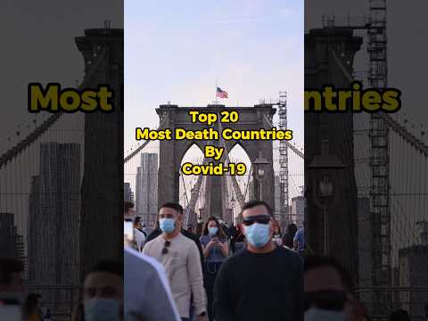 COVID -19 DEATH By Countries | #shorts