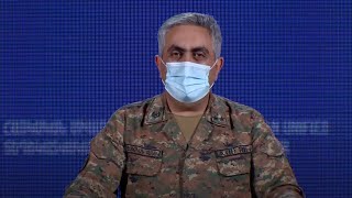 The briefing of Armenian Defense Ministry Representative Artsrun Hovhannisyan | LIVE