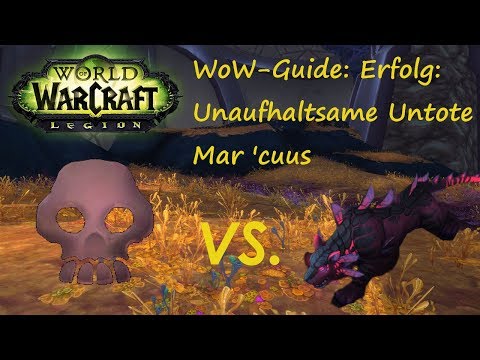 WoW Guide: Achievement: Unstoppable Undead - Mar'cuus