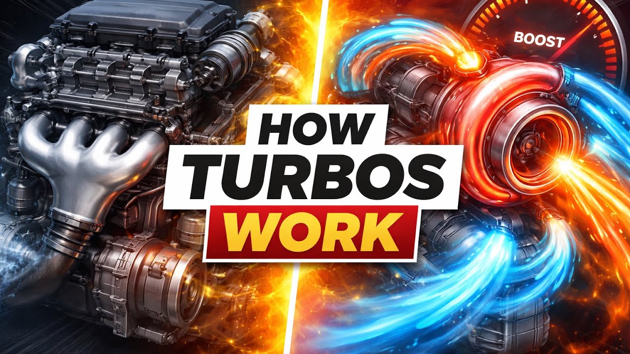 How Turbochargers REALLY Work — Simple Explanation