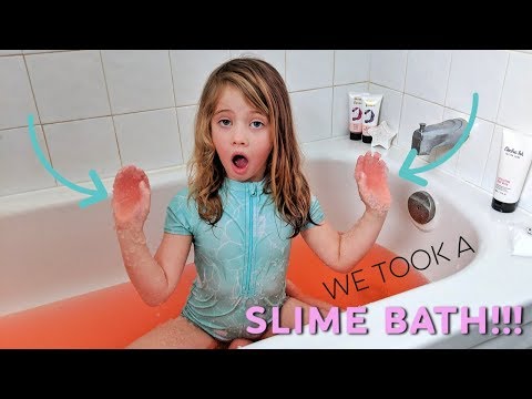We Took a Slime Bath!!!