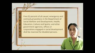 Unit II. Ed204- Foundation of Special and Inclusive Education (RA 10665 and RA 7277)