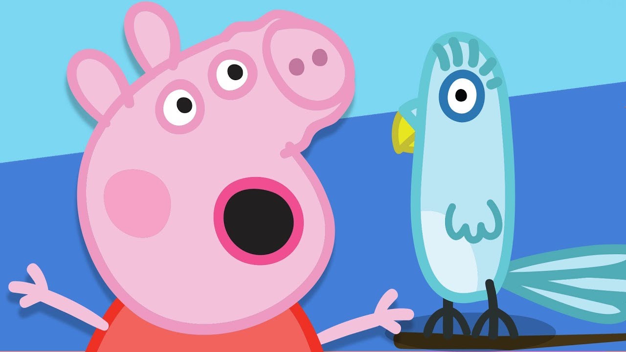 Peppa Pig S01 E04 : Polly Papegaai (Engels)
