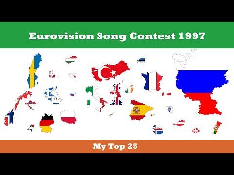 Eurovision 1997 - My Top 25