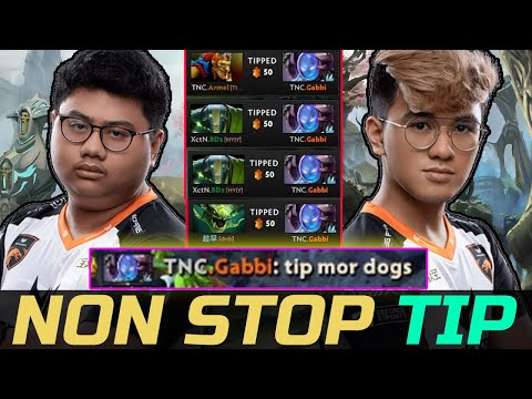 NON STOP TIPPING STRAT - GABBI VS ARMEL COMEBACK DOTA 2