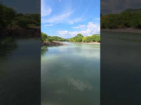 El Río Goascoran en Concepción de Oriente, La Unión, El Salvador. #elsalvador