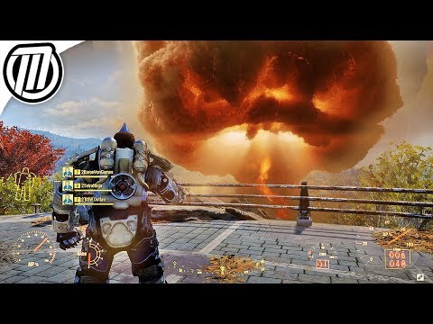 Fallout 76: Nuke Gameplay (Multiplayer Nuclear Weapons)