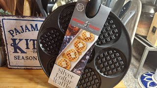 NORDIC WARE SILVER DOLLAR WAFFLE PAN ( review )