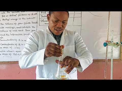 WAEC CHEMISTRY PRACTICAL ( TITRATION) A MUST WATCH!!!