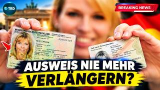 Personalausweis ab 70 bald lebenslang gültig? Das ändert sich ab 2027 | TRD Podc
