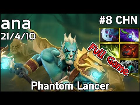 ana Phantom Lancer - Dota 2 Full Game