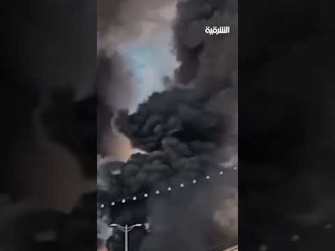 شاهد بالفيديو.. انفجار صهريج نفط إثر انقلابه قرب نفق دربنديخان في محافظة السليمانية