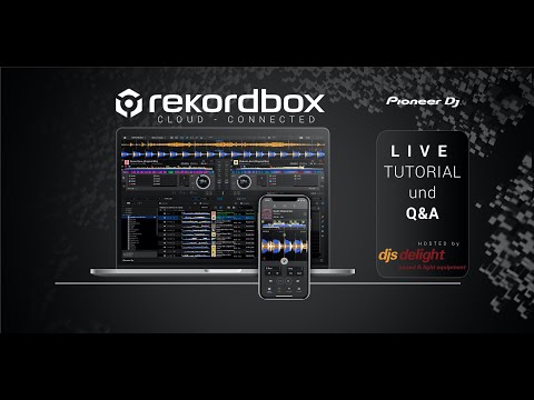 rekordbox6 Online Tutorial und Q&A by djs delight