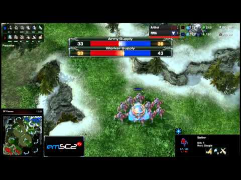 [Kor] TvP MMA vs Arthur -g1- Starcraft 2 HD polski komentarz Heart of the Swarm