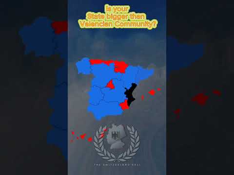 Is your State bigger than Valencian Community?