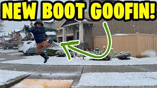 New Season New Boot Goofin! Well... almost new season ❄️
