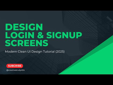 SwiftUI Login & Signup Screen – Modern Clean UI Design Tutorial (2025) | #iOS #swiftui