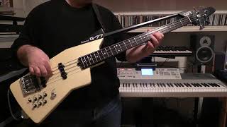 Synth Bass Cover - The Human League - Rebound - with Roland G-77 synth bass
