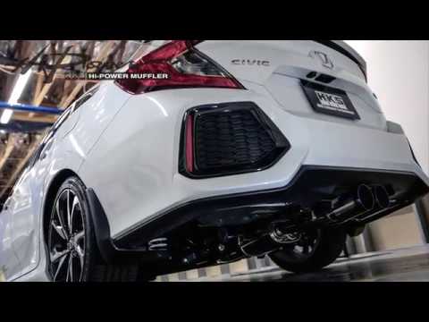 HONDA CIVIC Si Sedan 2017 HKS Hi-Power Muffler