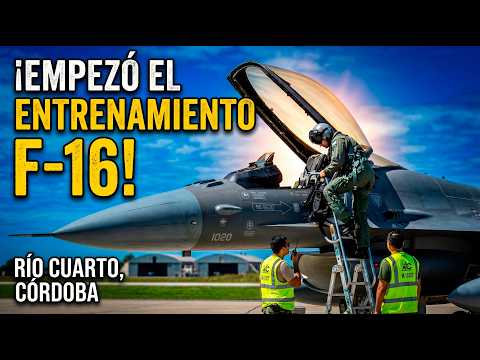 🇦🇷 💪 ¡RUGIDO EN RÍO CUARTO! Arrancó la era de los F-16 en la Fuerza Aérea Argentina.