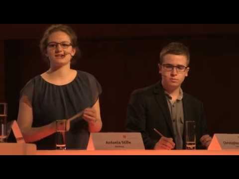 Jugend debattiert Bundesfinale 2015 - Finaldebatte Altersgruppe 2