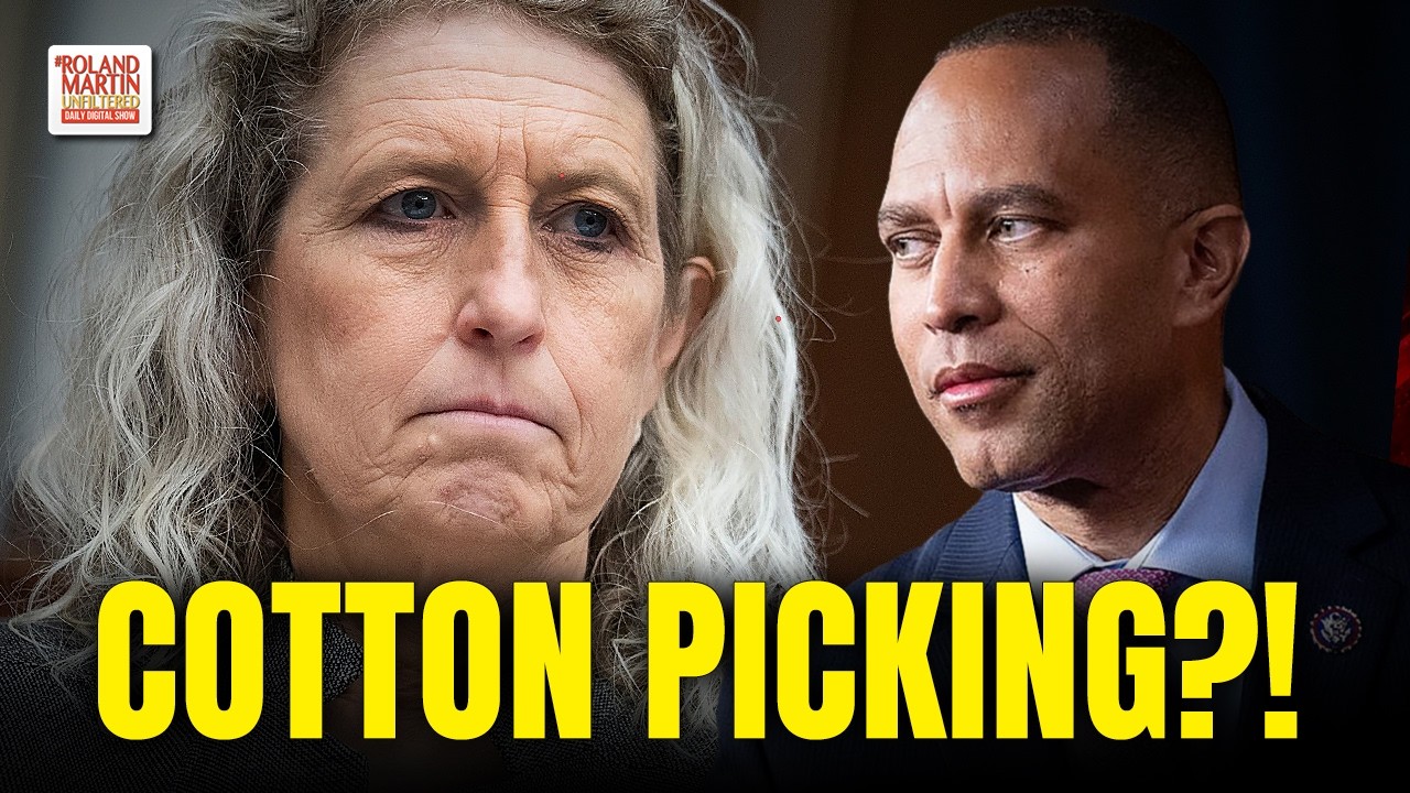 “Cotton Picking Hands.” MAGA GOP Rep Agrees With Racist Attack on Hakeem Jeffries.