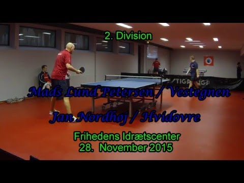 151128 2. Div, Mads Lund Petersen - Jan Nordhøj