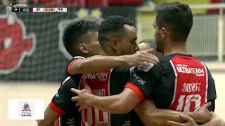 Gols: JEC/Krona 6 x 2 Tubarão - Campeonato Catarinense de Futsal 2021