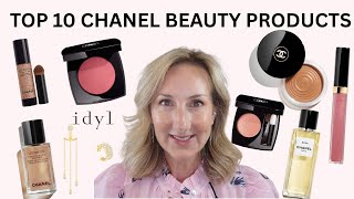 TOP 10 CHANEL BEAUTY PRODUCTS | FULL FACE OF CHANEL