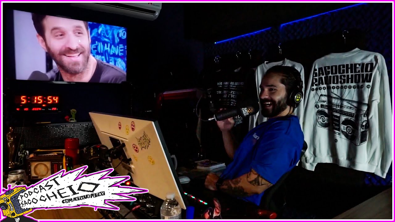 Murilo Gun mostra pagodes de autoconhecimento para Rafinha Bastos