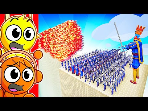 Reacting to 100 MEDIEVAL ARMY vs EVERY GOD! (TABS)