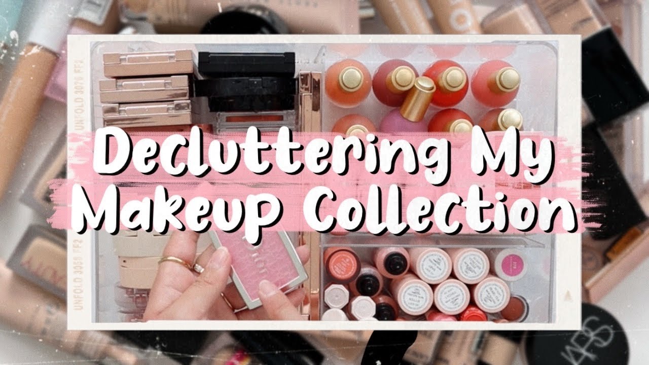 DECLUTTERING MY MAKEUP COLLECTION! | JULY 2022 | JULIA ADAMS