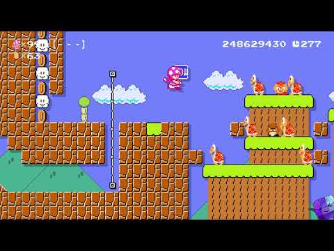 Super Mario Maker 2 🔧 Endless Challenge 8865 - 8872