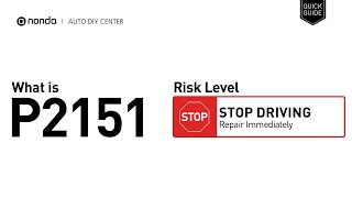 Meaning of OBD p2151