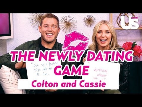 Colton Underwood and Cassie Randolph Newly Dating Game Video