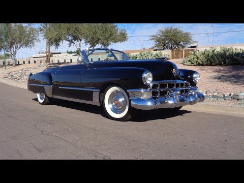 1949 Cadillac Series 62 Convertible in Black & Ride on My Car Story with Lou Costabile