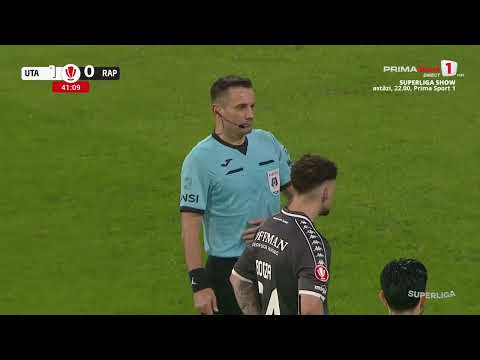 Furați, nefurați, dar oaspeții și-au dorit mai mult victoria | UTA – RAPID 1-2 (1-1)