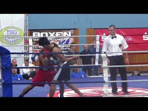 Boxen: Bilal Shierzad - Fawad Farhadi (Hessenmeisterschaft 2017 #23)