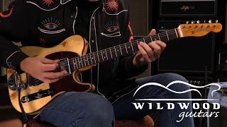 Video thumbnail for Fender Custom Shop Limited CuNiFe Telecaster Custom w/ Bigsby  •  SN: CZ557040 by Wildwood Guitars