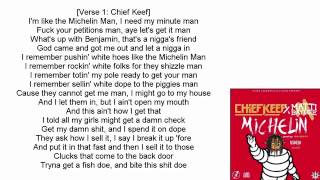 Chief Keef - Michelin (Lyrics) Feat. Matti Baybe
