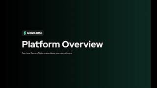 SecureSlate Platform Overview: ISO 27001 Compliance Simplified